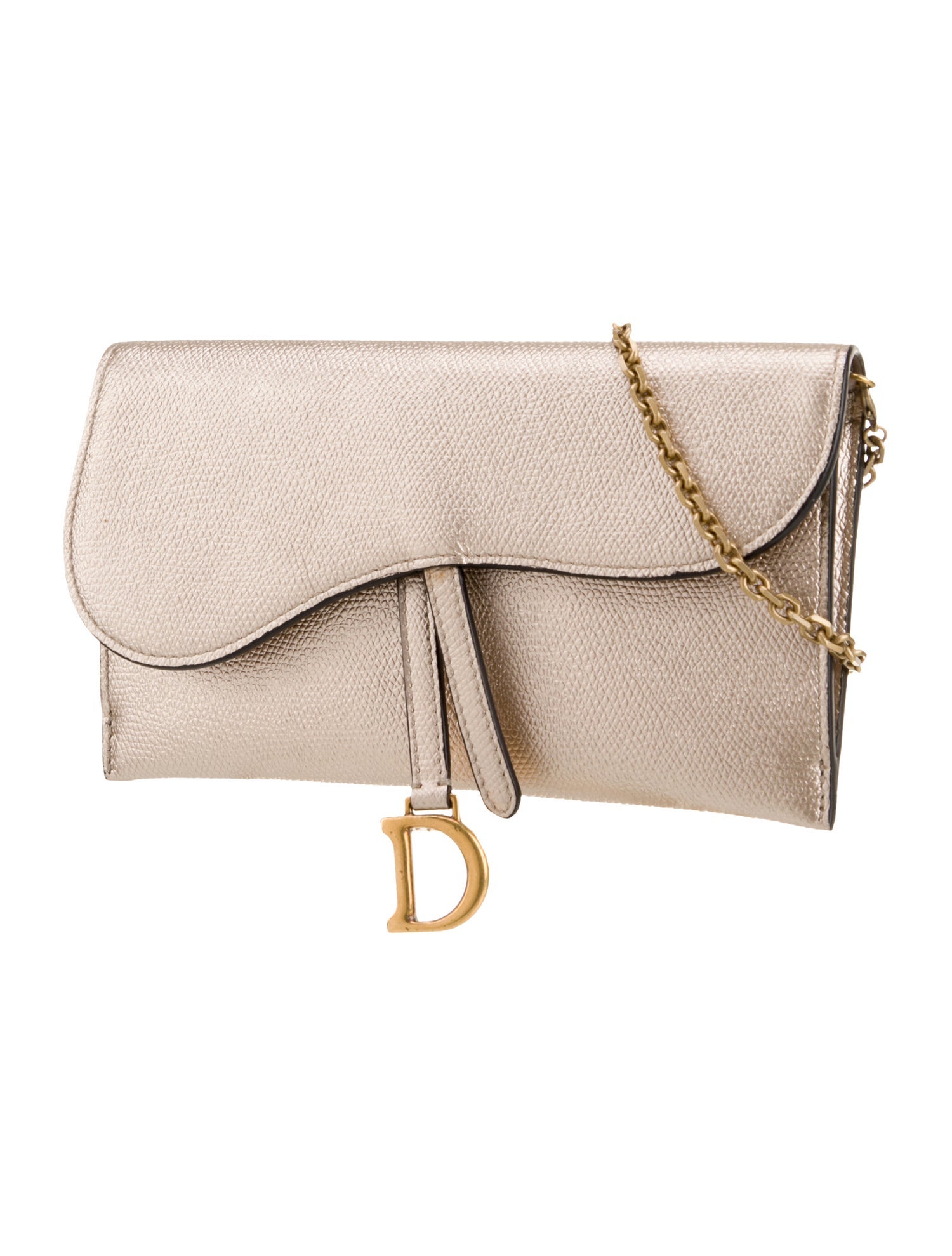 Christian Dior Leather Saddle